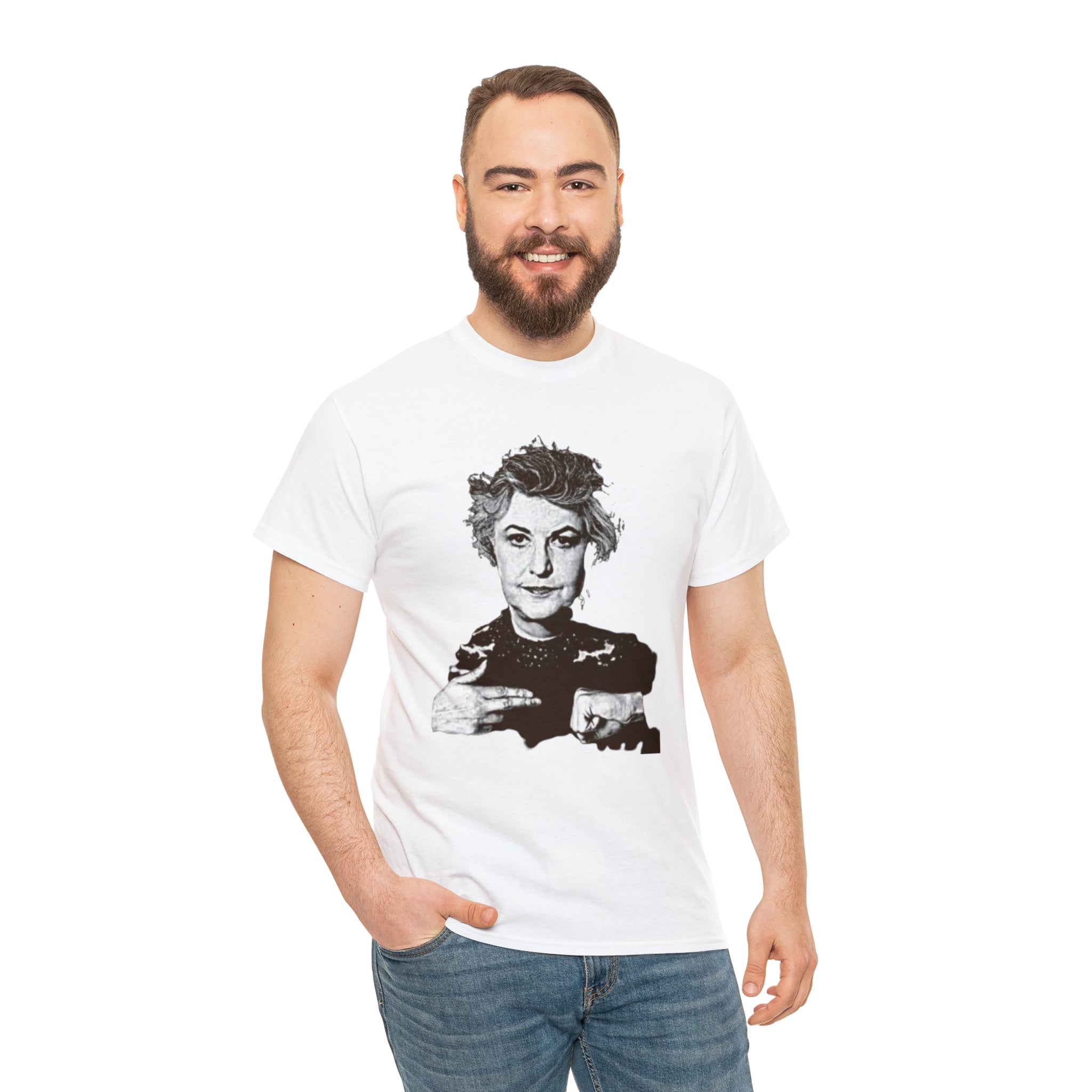 The Golden Girls 80's TV Show- Dorothy Unisex Heavy Cotton T-Shirt - Creations by Chris and Carlos